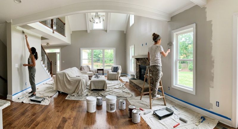 Attic Painting in Wilmington, NC