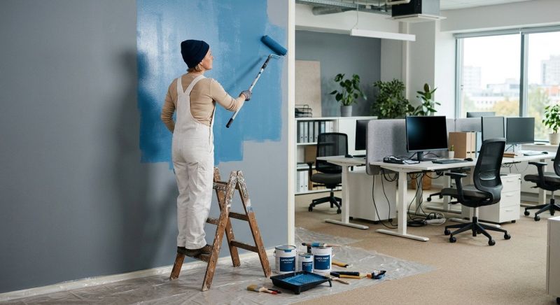 Waiting Room Painting in Longmont, CO